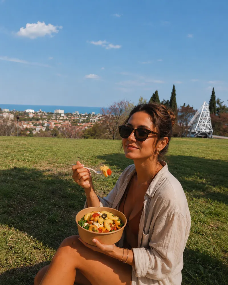 Pasta fresca da asporto Butta Giù da gustare ovunque, anche in collina